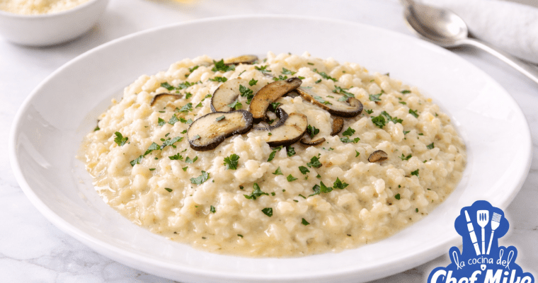 Risotto de Hongos Trufado
